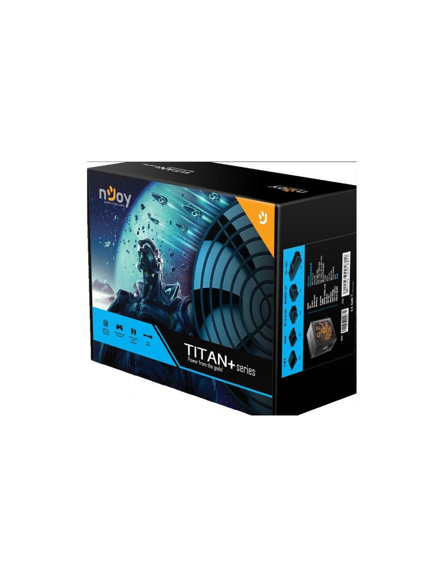 Bloc Alimentation NJOY TITAN+ 500W 80 - Bronze - Tunisie-Sousse