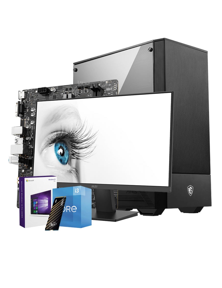 Pc De Bureau Kimera Pro I3 10ème Gén. - 16Go - 500Go SSD tunisie-sousse