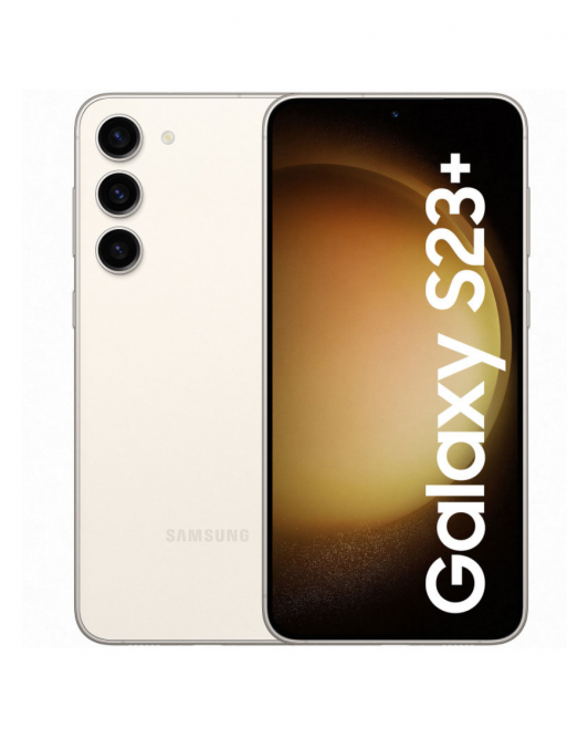 Smartphone Samsung Galaxy S23 Plus - 5G - 50MP - 8Go + 256Go - Crème- Tunisie-Sousse