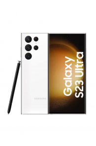 Smartphone Samsung Galaxy S23 ULTRA - 5G - 200MP - 12Go + 256Go - Blanc