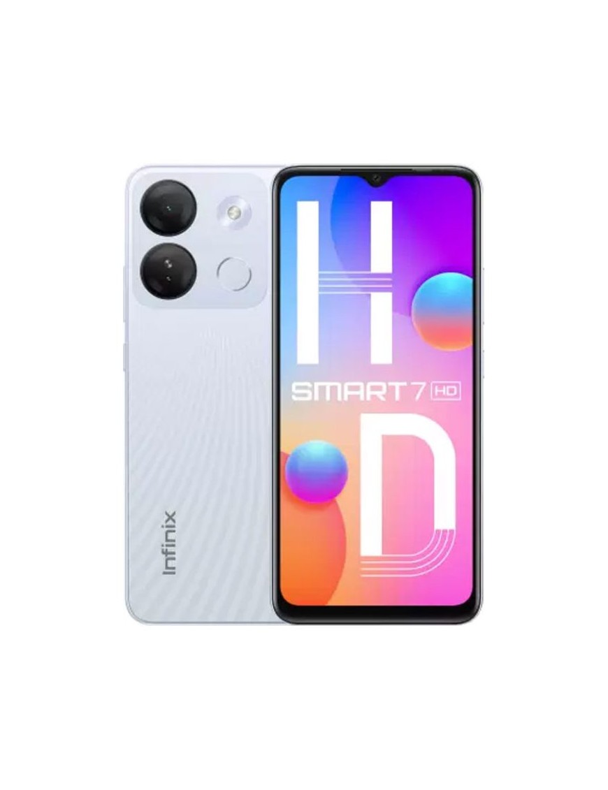 Smartphone INFINIX SMART 7 HD - 8MP - 2Go + 64Go - White- Tunisie-Sousse