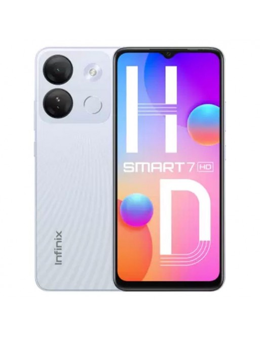 Smartphone INFINIX SMART 7 HD - 8MP - 2Go + 64Go - White- Tunisie-Sousse