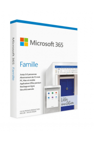 Microsoft Office 365 Home - 1 An - Français