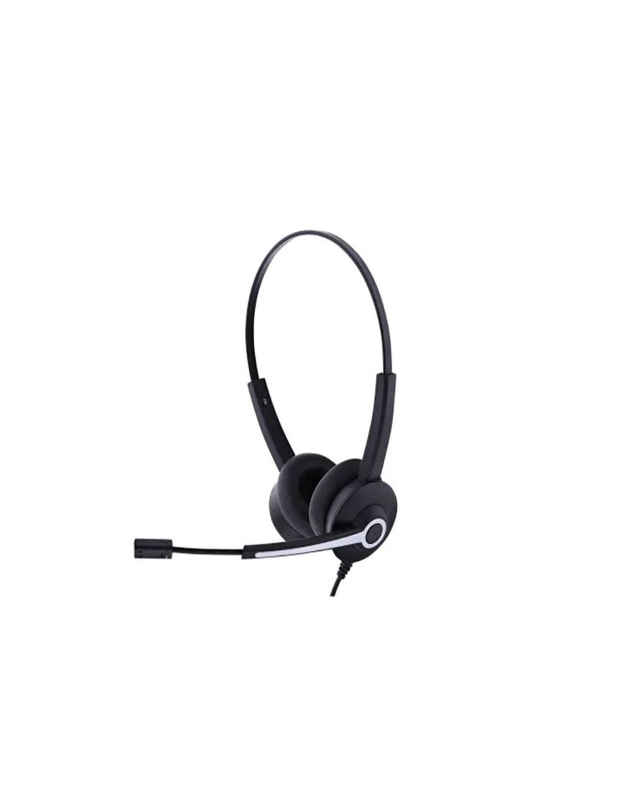 Micro-casque Bluetooth avec 2 micros et tige flexible amovible