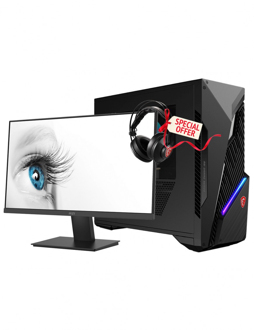 Pc De Bureau MSI MAG Infinite S3 I5 11ème Gén. - 32Go - GTX1660+Ecran 23.8"-75Hz-tunisie-sousse