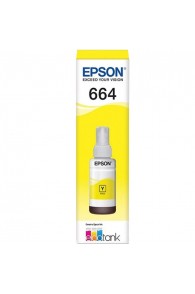 Bouteille D'encre EPSON EcoTank T664 Jaune - 70ml- Originale