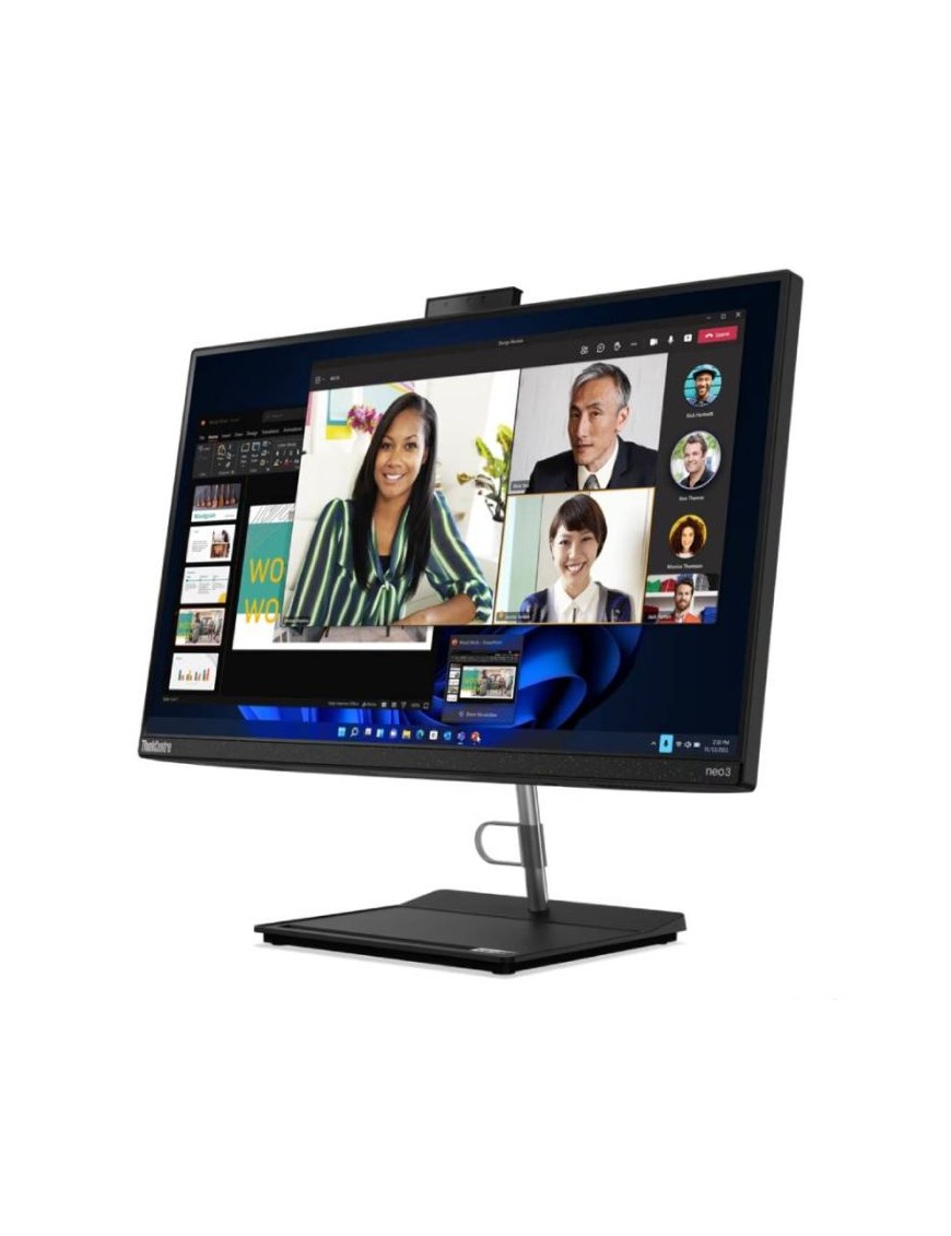PC DE BUREAU A.I.O  LENOVO THINK CENTRE NÉO 30A 24 I3 - 4G - 256 GO SSD
