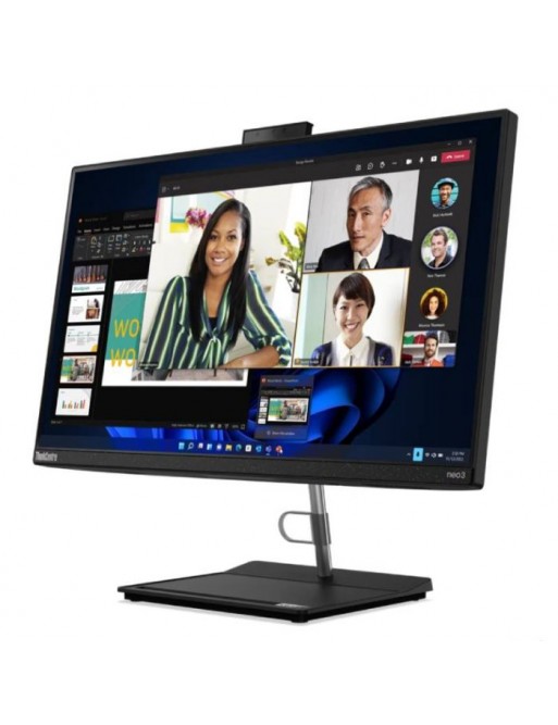 PC DE BUREAU A.I.O  LENOVO THINK CENTRE NÉO 30A 24 I3 - 4G - 256 GO SSD