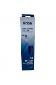 Pack de 2 Rubans Originaux Epson LX-350/LX-300