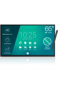 Ecran Interactif SpeechiTouch 65" - 4K - SuperGlass - Anti-Germes