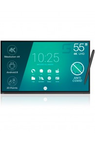 Ecran Interactif SpeechiTouch 55" - 4K - SuperGlass - Anti-Germes