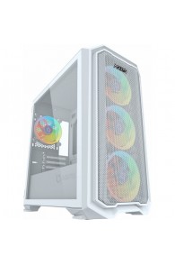 Boitier Pc Gamer AQIRYS WEZEN - Mini Tour - MATX - 4 Fans - ARGB WHITE