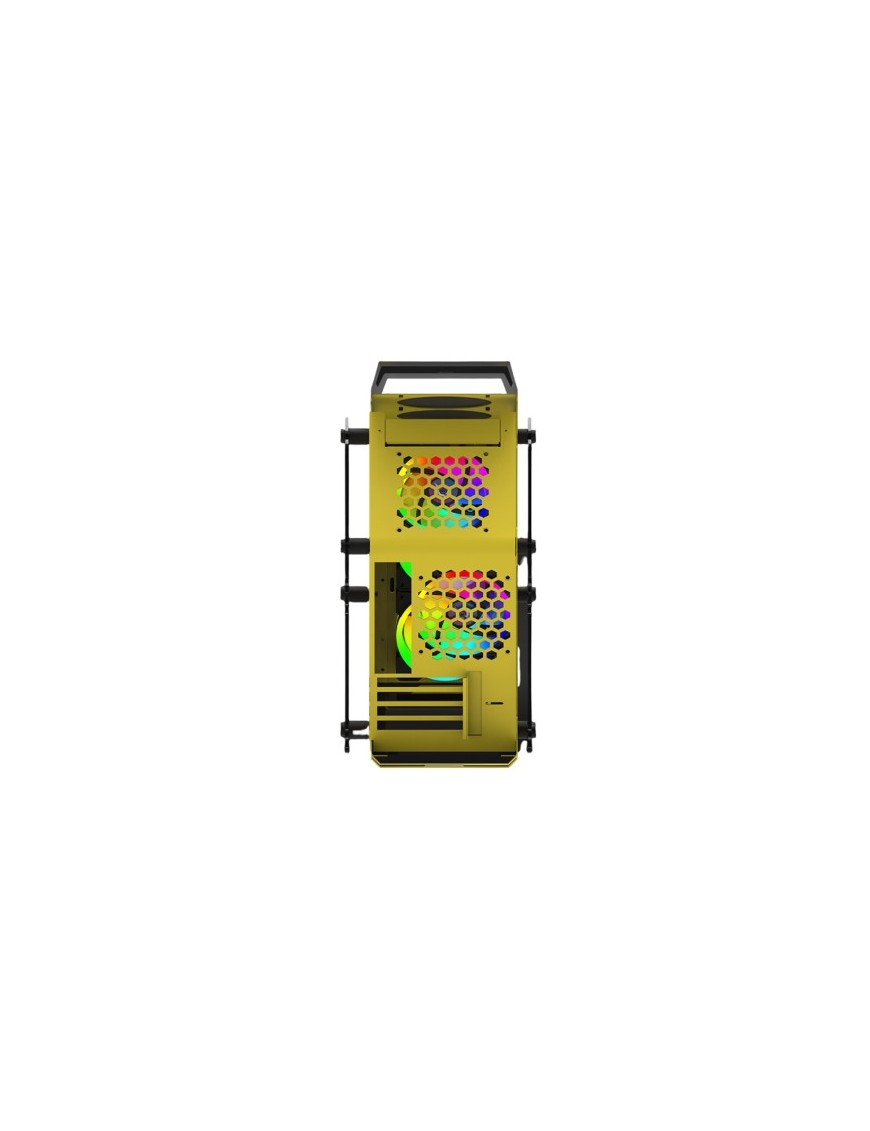 Boitier Pc Gamer AQIRYS SAIPH - MOYEN TOUR - BLACK & YELLOW