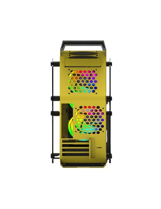 Boitier Pc Gamer AQIRYS SAIPH - MOYEN TOUR - BLACK & YELLOW