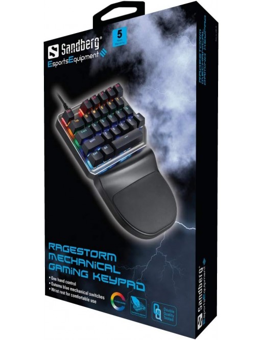 Clavier Sandberg RageStorm 640-18 - mécanique - Gamer