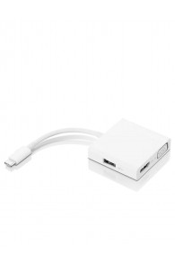 HUB Lenovo Type C 3 en 1 - HDMI - VGA - USB 3.0