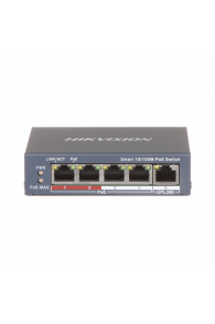 Switch HIKVISION - 5x Ports - 4x POE  - L2 -Smart managed