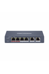 Switch HIKVISION - 6x Ports - 4x POE - L2 - Smart managed