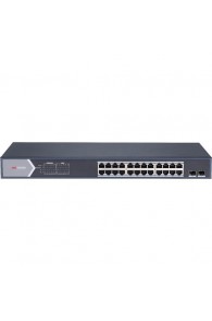 Switch HIKVISION - 26x Ports Gigabit - 2x Fibre optique - L2 - Smart managed