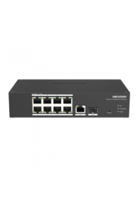 Switch HIKVISION - 10x Ports Gigabit - 8x POE - 1x Fibre optique - L2 - Smart managed