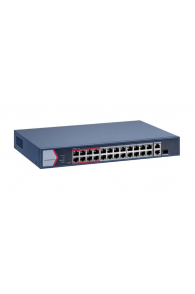 Switch HIKVISION - 26x Ports  - 24x POE - 1x Gigabit Combo- L2 - Smart managed