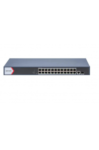 Switch HIKVISION - 26x Ports Gigabit - 24x POE - 1x Fibre optique - L2 - Smart managed