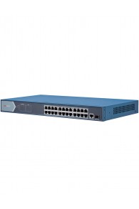 Switch HIKVISION - 26x Ports Gigabit  - 24x POE - 1x  SPF Fibre Optique - L2 - Unmanaged