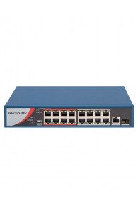 Switch HIKVISION - 18x ports - 1x Fibre optique - L2 - Unmanaged