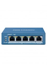 Switch HIKVISION  - 6x Ports - 1x Hi_POE - 3x POE - Unmanaged