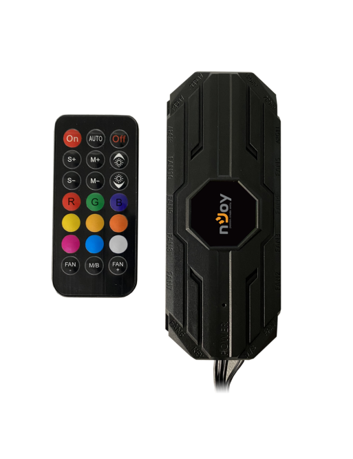 Boitier Pc Gamer NJOY ARENA - Moyen Tour - ATX/M-ATX  - ARGB Black