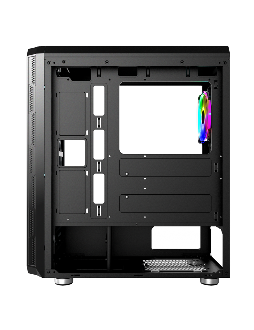 Boitier Pc Gamer NJOY ARENA - Moyen Tour - ATX/M-ATX  - ARGB Black