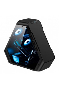 Boitier Pc Gamer JONSBO- TR03-ASHOWCASE - TGSILVERMT/SAN AL - ROGUE-IV-RGB - Noir