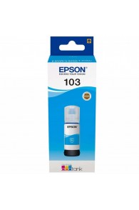 Bouteille D'encre EPSON EcoTank 103 Cyan -65ml - Original