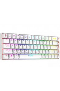 Clavier Gamer Mécanique AQIRYS ALUDRA TKL 100% Anti-ghosting RGB - Blanc