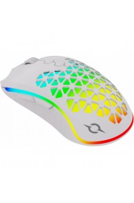 Souris Gamer AQIRYS POLARIS - DOUBLE MODE SANS FIL & FILAIRE - 16000 PPP - RGB - WHITE