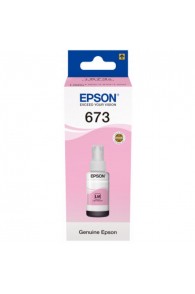 Bouteille D'encre EPSON EcoTank T673 Light Magenta - 70ml- Original