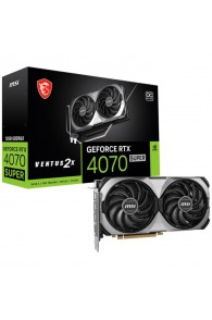 Carte Graphique MSI GeForce RTX 4070 SUPER 12G VENTUS 2X OC