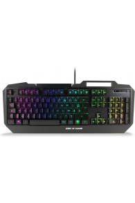 Clavier SPIRIT OF GAMER Semi-Mécanique Led RGB Elite-K40