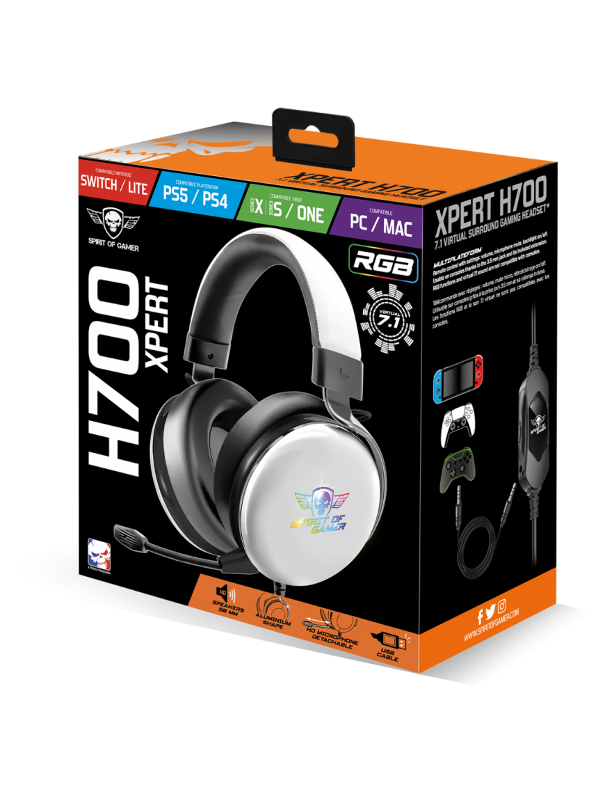 Casque SPIRIT OF GAMER XPERT H700 ARTIC 7.1-tunisie-sousse