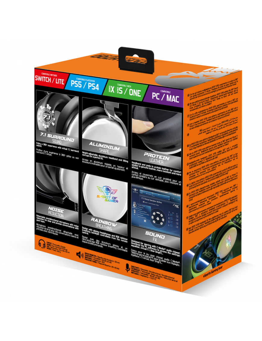 Casque SPIRIT OF GAMER XPERT H700 ARTIC 7.1-tunisie-sousse