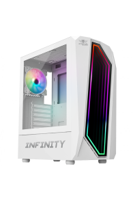 Boitier Pc Gamer SPIRIT OF GAMER INFINITY RGB WHITE ATX GAMING ARGB