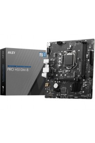 Carte Mère MSI H510M-B Pro - SATA 4 - mATX - Socket LGA 1200