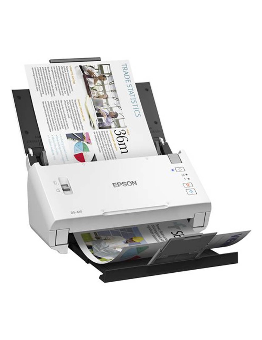 Scanner EPSON À Défilement DS-410 - A4 - Recto/Verso - Couleur-Tunisie-Sousse