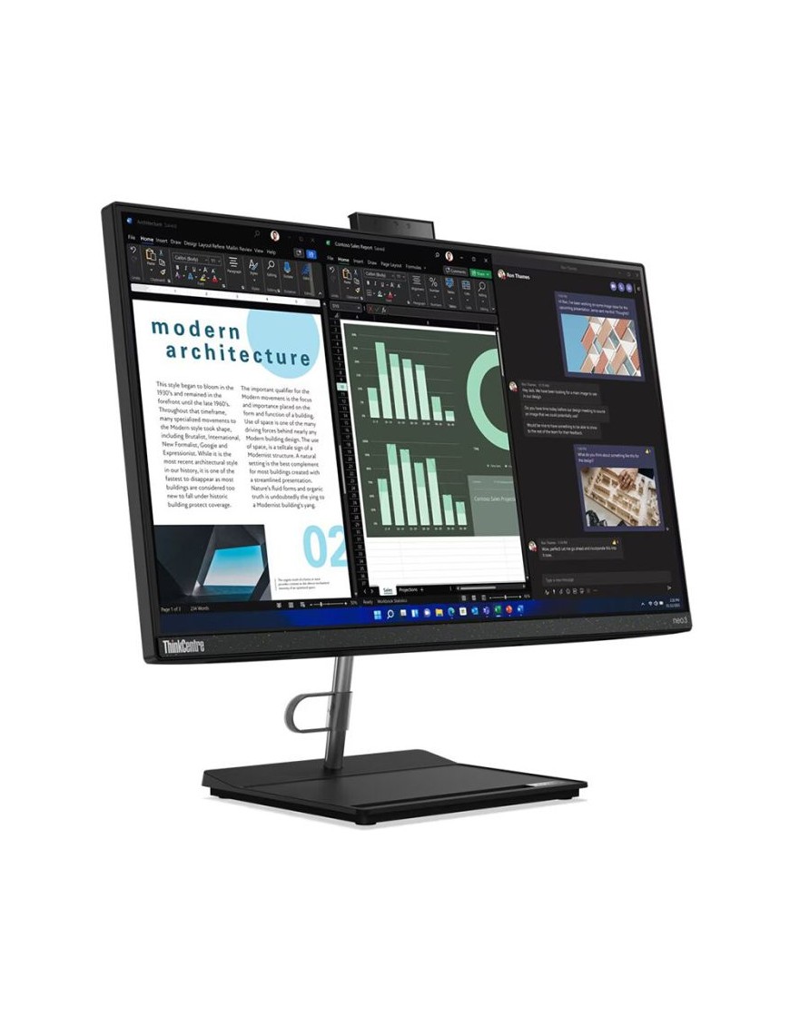 Pc De Bureau Lenovo A.I.O  ThinkCentre NÉO 30A 22 I5 12ème Gén - 8Go - 512Go SSD