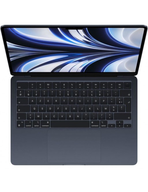 MacBook Air 13" Apple M2 chip with 8 core CPU and 10 core GPU 512GB - Midnight - tunisie-sousse