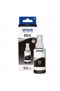 Bouteille D'encre EPSON EcoTank T664 Noir - Originale