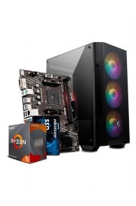 Pc De Bureau Powred By MSI RYZEN5-5500 BOX .- 32Go - 1To SSD