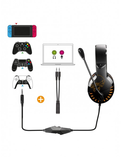 Micro-Casque Gamer SPIRIT OF GAMER PRO-H3 - Filaire-tunisie-sousse