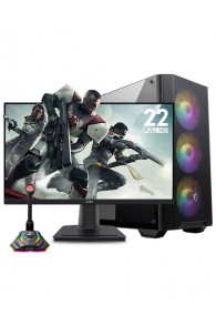 Combo Pc De Bureau Powred By MSI CRYSTAL + Ecran + Microphone Gaming