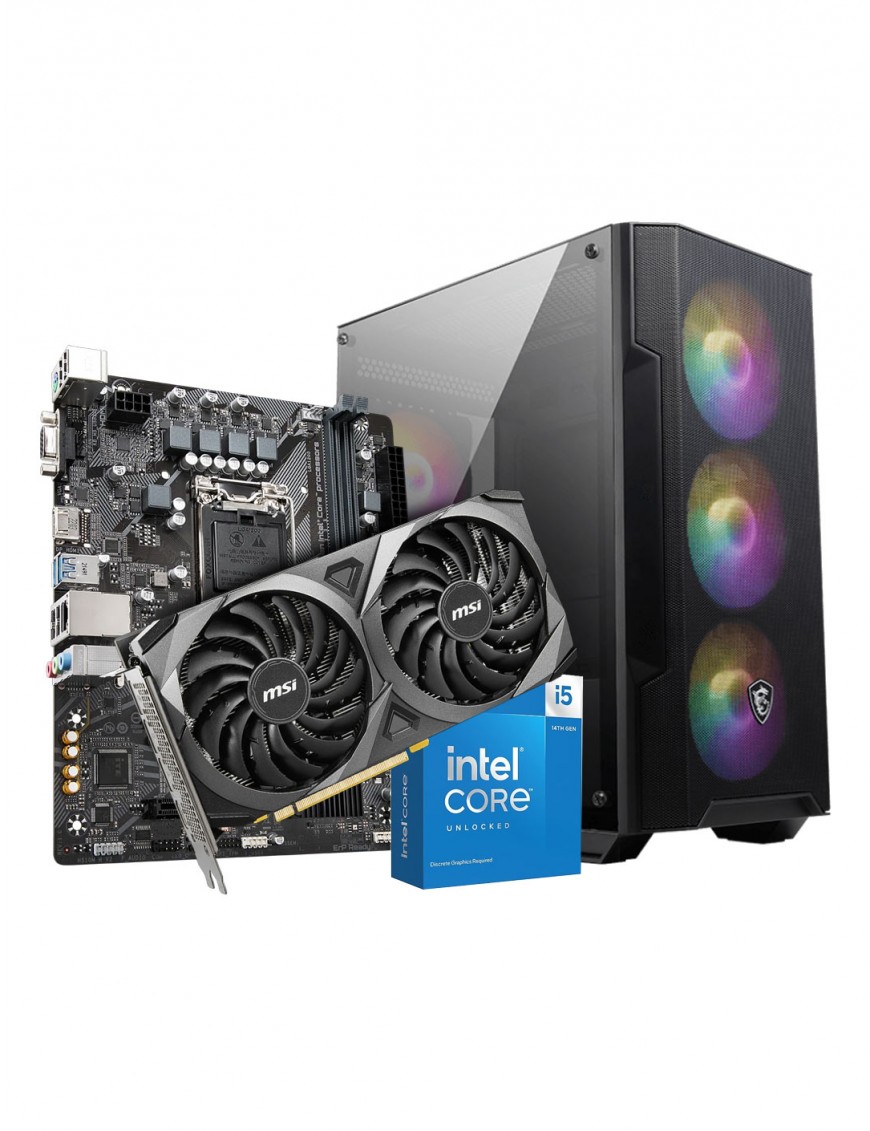 Pc de Bureau Gamer i5 14ème Gén. - 16Go - 512Go SSD - RTX 3050-tunisie-sousse